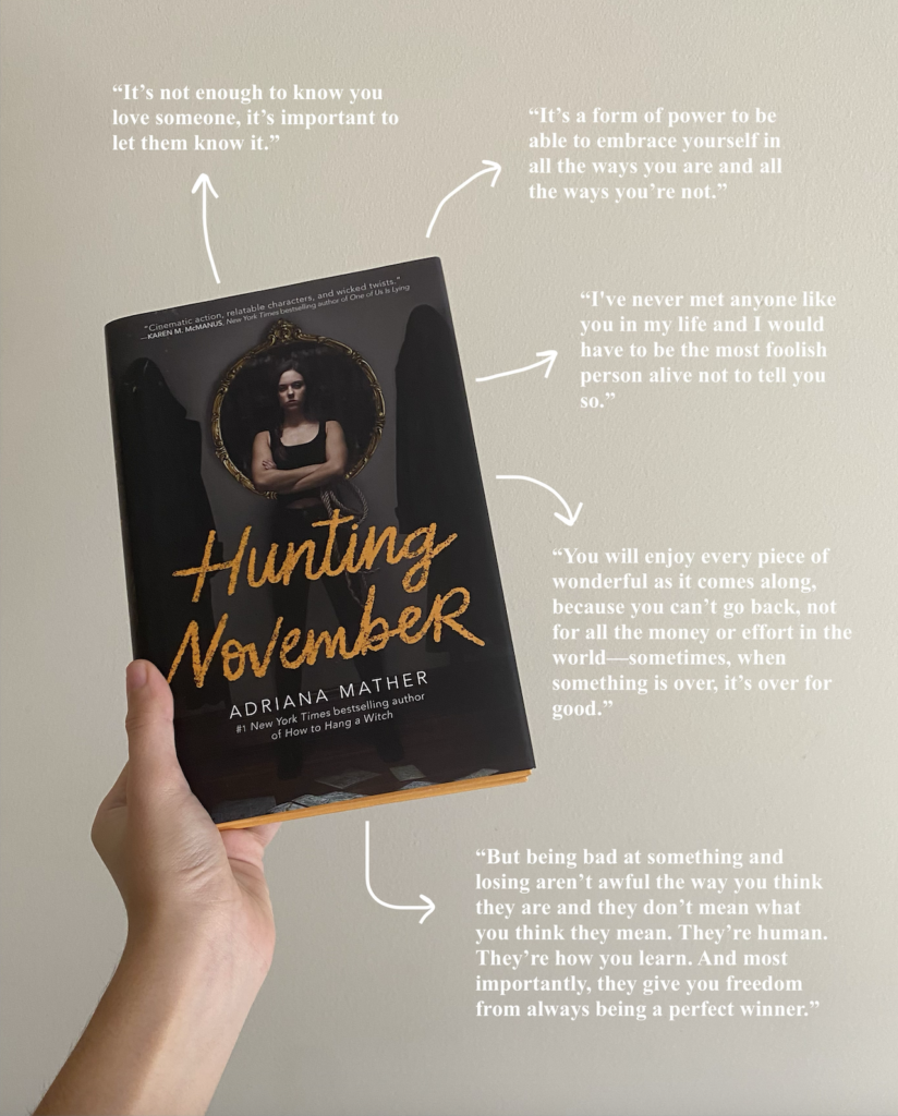 hunting november book quotes